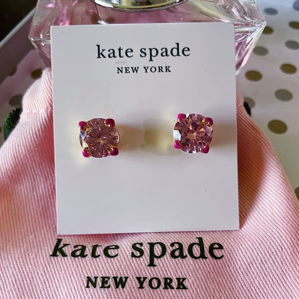 Kate Spade Heart Stud Earrings
